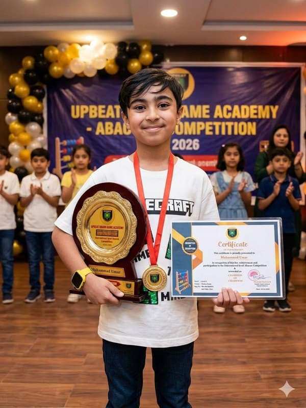Upbeat Brain Game student achievement 61
