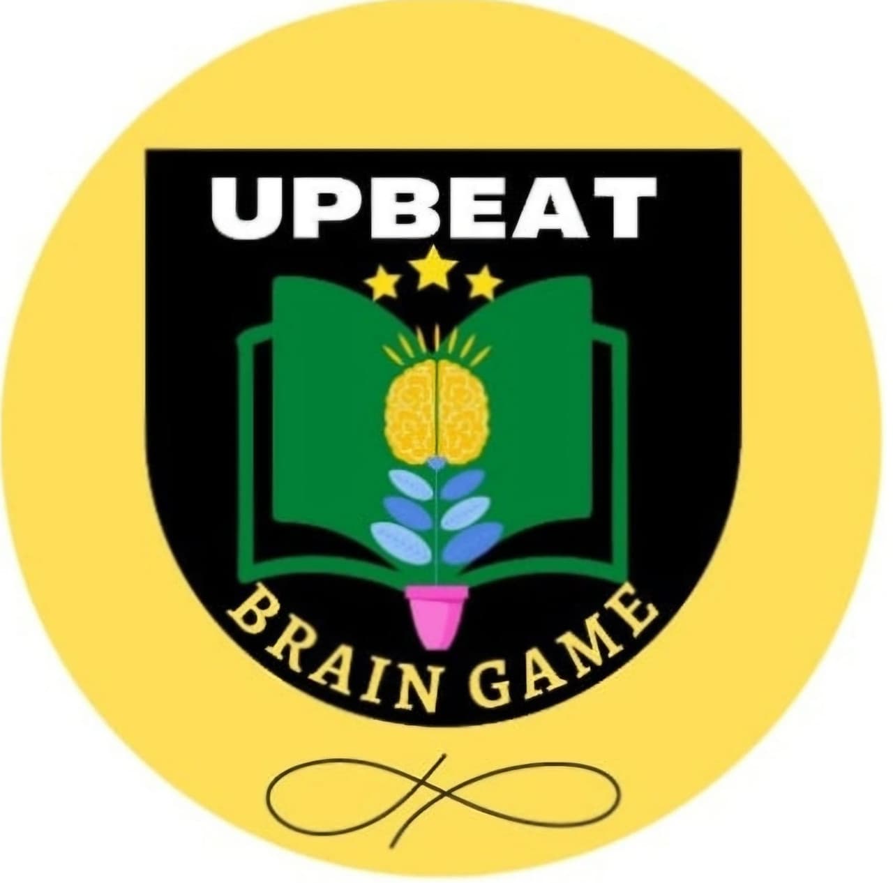 Upbeat Brain Game Logo